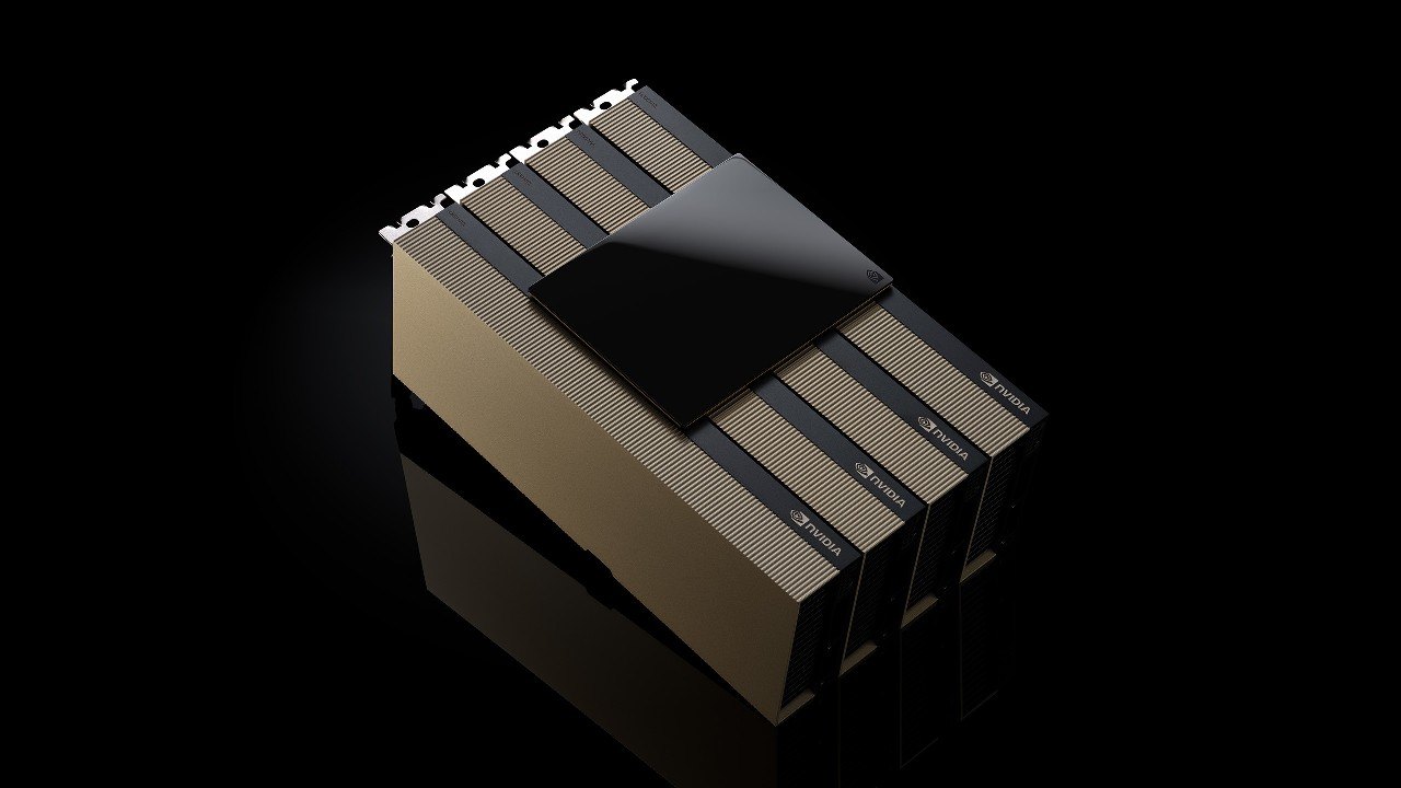 Связка ускорителей NVIDIA H200 NVL